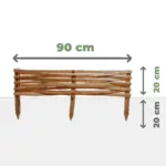 Rabatka z leszczyny łupanej - obrazek 5