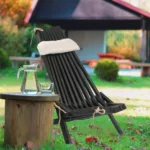 Drewniany leżak ogrodowy - obrazek 12