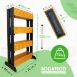 Kwietnik 4 doniczki - obrazek 14