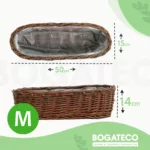 Doniczki wiklinowe korytka- 5 rozmiarów - obrazek 21