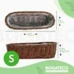 Doniczki wiklinowe korytka- 5 rozmiarów - obrazek 22