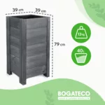 Donica drewniana W79/S39/D39 - obrazek 2