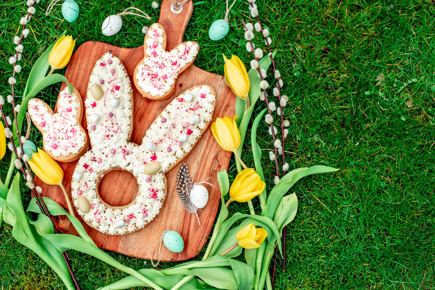 wielkanoc w ogrodzie