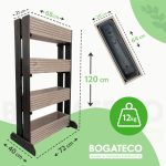 Kwietnik 4 doniczki - obrazek 8