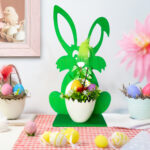 Ozdoba stojąca zając wielkanocny - obrazek 3