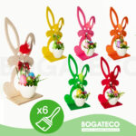 Ozdoba stojąca zając wielkanocny - obrazek 4