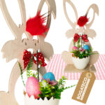 Ozdoba stojąca zając wielkanocny - obrazek 5