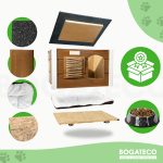 Ocieplana buda dla kota - obrazek 5