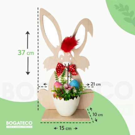 Ozdoba stojąca zając wielkanocny