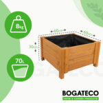 Donica drewniana W30/S60/D60 - obrazek 5