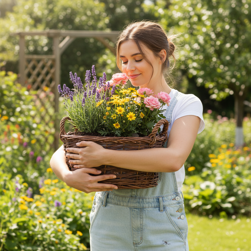 freepik moda kobieta delikatnie przytula doniczk z img1 wi 72865