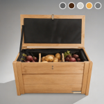 Termiczna skrzynia drewniana na balkon