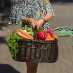 Kosz wiklinowy na zakupy, na grzyby - obrazek 5