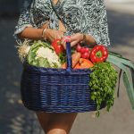 Kosz wiklinowy na zakupy, na grzyby - obrazek 6