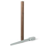 Drewniany słupek ogrodzeniowy z kotwą - obrazek 7