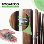 Drewniany słupek ogrodzeniowy z kotwą - obrazek 5