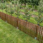 Drewniany słupek ogrodzeniowy z kotwą - obrazek 2