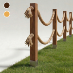 Płot żeglarski podwójny wbijany